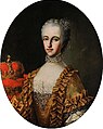 Meytens and workshop - Portrait of a wife of Joseph II, oval.jpg