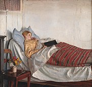 Das kranke Mädchen (Den syge pige), 1882