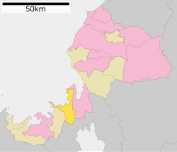 Mukamaning Fukui prefekturasida joylashgan joyi