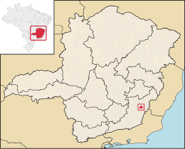 Fervédouro - Carte