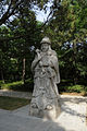 Statue en pierre d'un mandarin soldat