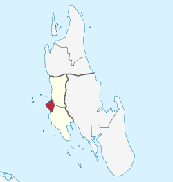 Location in Mjini Magharibi Region