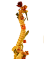 Model Human Spine with tulips.png