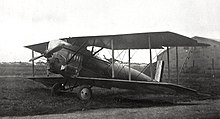 Morane-Saulnier ANL French First World War two seat fighter prototype with Liberty 400hp engine (front).jpg