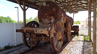 1880s-built Manchester Locomotive Works 4-4-0 steam locomotive
