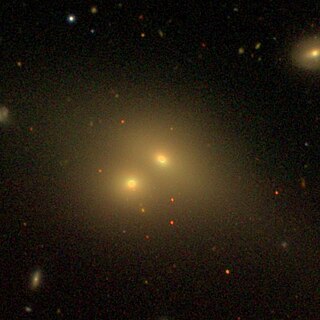 NGC 545 Lenticular galaxy in the constellation Cetus