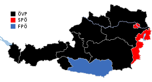 Nationalratswahl Österreich 2017 Bundesländer.svg