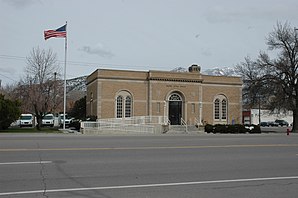 Nephi US Post Office, gelistet im NRHP mit der Nr. 89001996