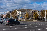 English: Niezaliežnasci avenue. Minsk, Belarus Беларуская: Праспект Незалежнасці. Мінск, Беларусь Русский: Проспект Независимости. Минск, Беларусь