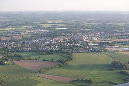 Gezicht op Noyal-Châtillon-sur-Seiche