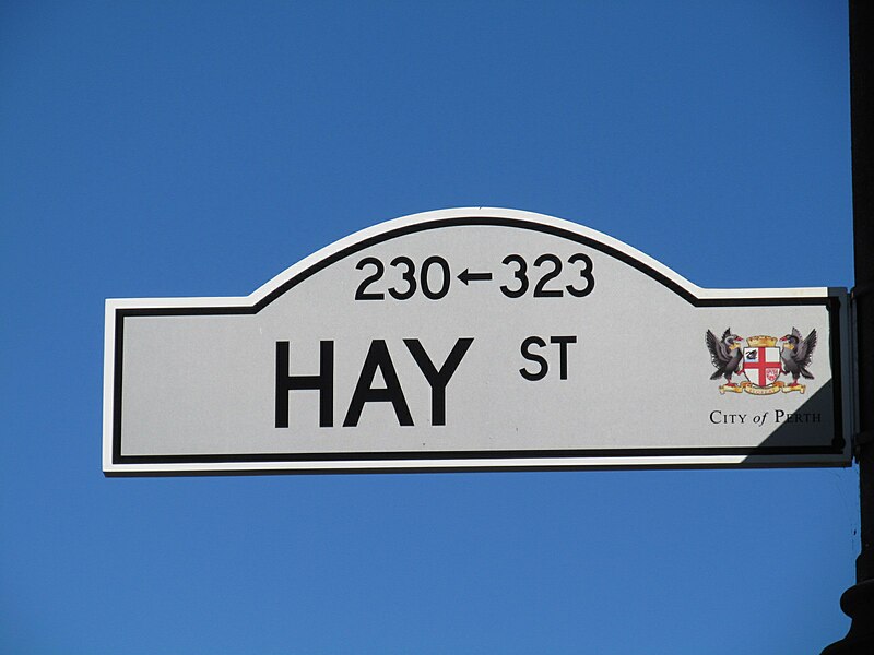 File:OIC street sign perth hay st 1.jpg