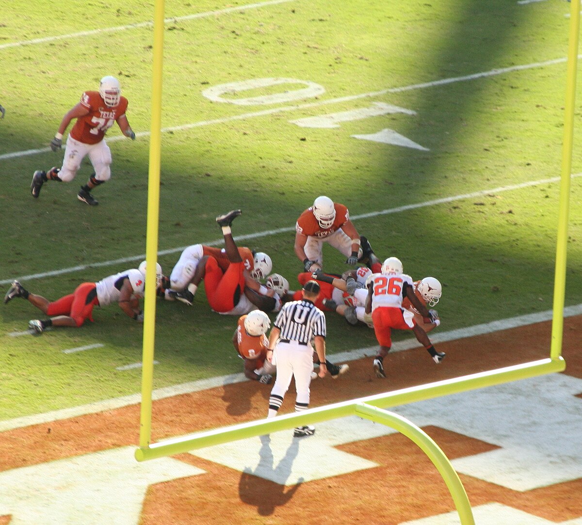 Team spin. Texas Longhorns Football.