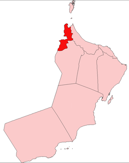 Kaart van Al Buraimi