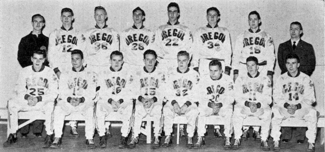 1938–39 Oregon Webfoots men's basketball team