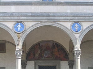 Ospedale degli Innocenti, Particolare.jpg