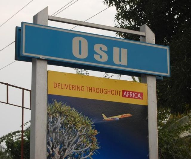 How to get to Osu in Accra by Bus?