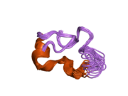 2fj4: SOLUTION STRUCTURE OF a-domain of HUMAN Metallothionein-3 (MT-3)