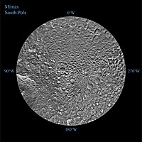 Vệ Tinh Mimas: Đặt trưng vật lý, Bộ sưu tập, Xem Thêm