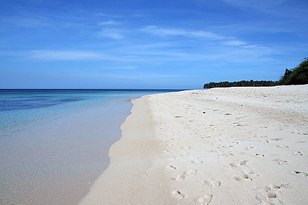 Deserted beach at Pagudpud