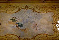 "Alegoría de la primavera", obra de Cecilio Plá en el techo del salón de baile.