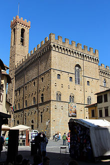 Bargello, Florence Palazzo del bargello visto da piazza san firenze.JPG