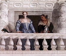 Paolo Veronese, Giustiniana Giustinian, 1560-61, Villa Barbaro, Maser