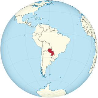 Paraguay ist ein Binnenstaat i