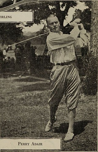 <span class="mw-page-title-main">Perry Adair</span> American golfer