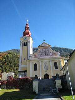 Kleblach-Lind Place in Carinthia, Austria