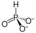 Strukturformel, fosfit