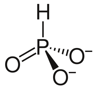 <span class="mw-page-title-main">Phosphite anion</span> Ion