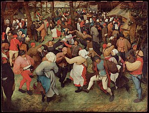 The Wedding Dance (1566), by Pieter Bruegel the Elder.