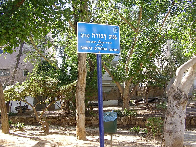 גינת דבורה בארון בתל אביב
