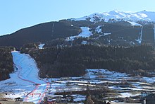 La pista da sci Stelvio