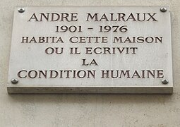 Au no 44 : André Malraux.