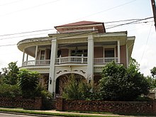 Historic house at 23670 Church Street Plaquemine, Louisiana Grand House.jpg