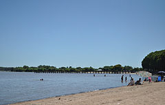Praia de Nueva Palmira.
