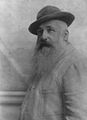 Adolf de Meyer : Portrait du peintre Claude Monet