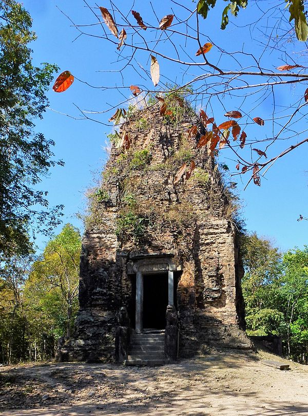 Prasat Boram structure at Sambor Prei Kuk in the ancient capital of Isanapura