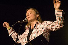 Premiere of Jo Freya's Lal Waterson Project, formed to play the songs of the late and much lamented Lal Waterson who sadly died ten years ago. Members include artists from Coope Boyes and Simpson, (1712235773).jpg