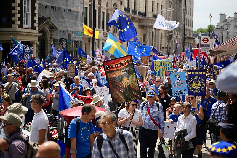 File:Pro-EU march for a people's vote on Brexit, London, June 23, 2018 25.jpg