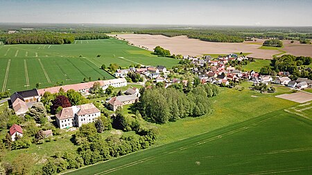 Puschwitz Jeßnitz Aerial