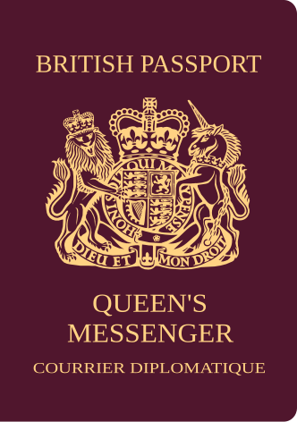 File:Queen's Messenger Passport.svg