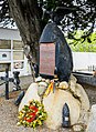 Gedenkstein für Vizeadmiral Graf Spee auf dem Friedhof