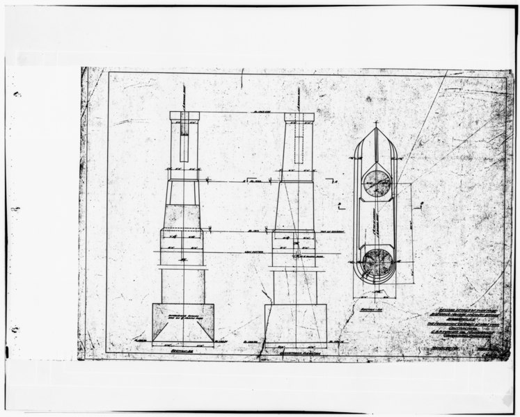 File:REVISED DETAILS OF PIER -3 March 1921 - Liberty Memorial Bridge, Spanning Missouri River at I-94, Bismarck, Burleigh County, ND HAER ND,8-BISMA,2-54.tif