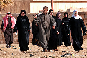 Ramadi residents after voting in Iraqi parliamentary election 2010-03-07.jpg