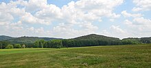 Rascher Berg, Blick aus westlicher Richtung