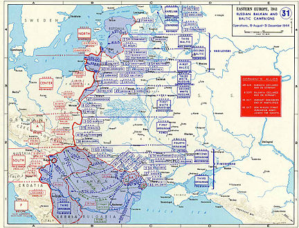 Sovyetlerin doğu cephesindeki orduları