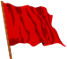 Црвена застава симбол револуционарног радничког покрета