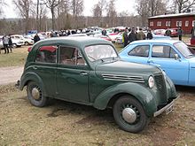 Una berlina BFK4 del dopoguerra